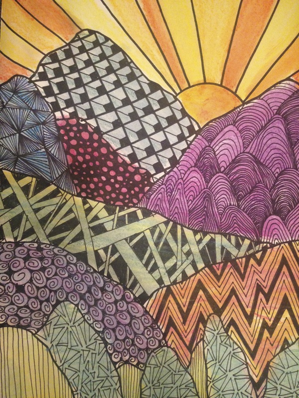 Abstract Pattern Landscapes - Autumn Anderson